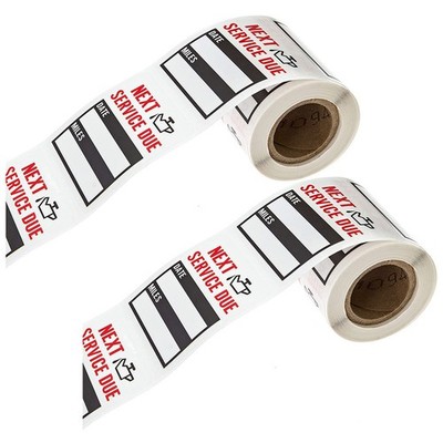  3 Pieces Sticker Für Auto Service-erinnerungsaufkleber Autos Fürs