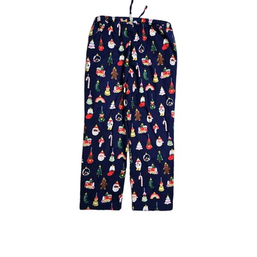 HANNA ANDERSSON Adult Holiday Flannel Pajama Pant SIZE L Christmas pjs - Picture 2 of 4