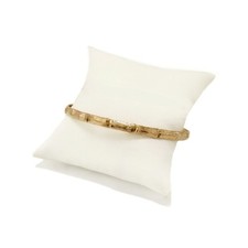 Unisex Kids Bamboo texture Bangles 7" Crafted Top Gold Filled 1/20 14 karat
