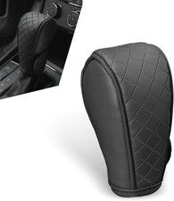 Gear Shift Knob Cover, Soft Leather Stick Shift Knob Cover, Anti-Slip Gear S