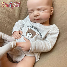 Dolly Reborn Baby Dolls Silicone Full Body Waterproof Realistic Newborn Baby