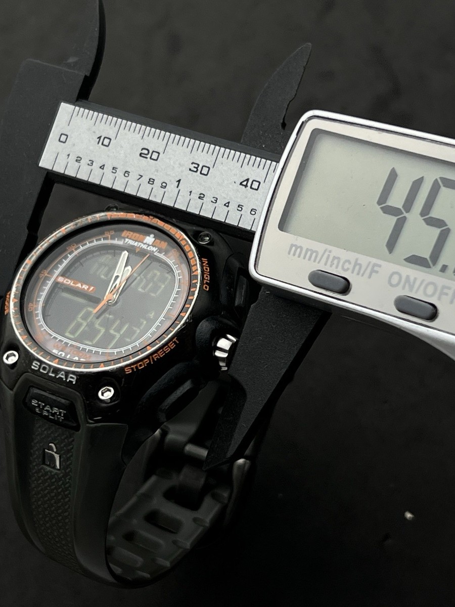 2009 TIMEX Ironman Dual Tech Triathlon Men's 45mm Ana-Digi