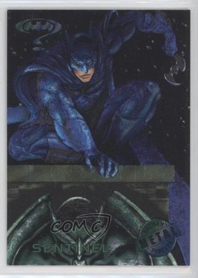 1995 Fleer Metal Batman Forever Batman Sentinel #42 01v6