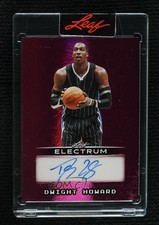 2025 Leaf Electrum Pink 3/4 Dwight Howard #BA-DH1 Auto HOF 17uv