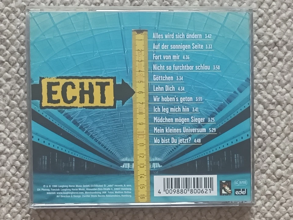 ECHT - CD - 11 Track - 1998 - Alles Wird Sich Ändern, Fort Von Mir, Lehn Dich ua - Bild 2 von 3
