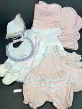 American Girl BITTY BABY  2005 Starter Collection Set NOT Complete Quilt Gown EC