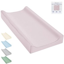 Vegan Leather Changing Pad Cover 31x16 Waterproof Wipeable Non-Slip Diaper Mat P