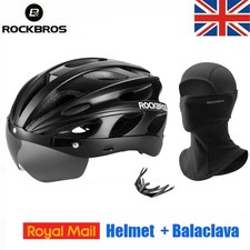 ROCKBROS Bike Helmet Magnetic Sun Visor Open Face Goggles Helmet 4 Styles Adjust