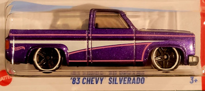 Hot Wheels - 83 CHEVY SILVERADO - DOLLAR GENERAL EXCLUSIVE
