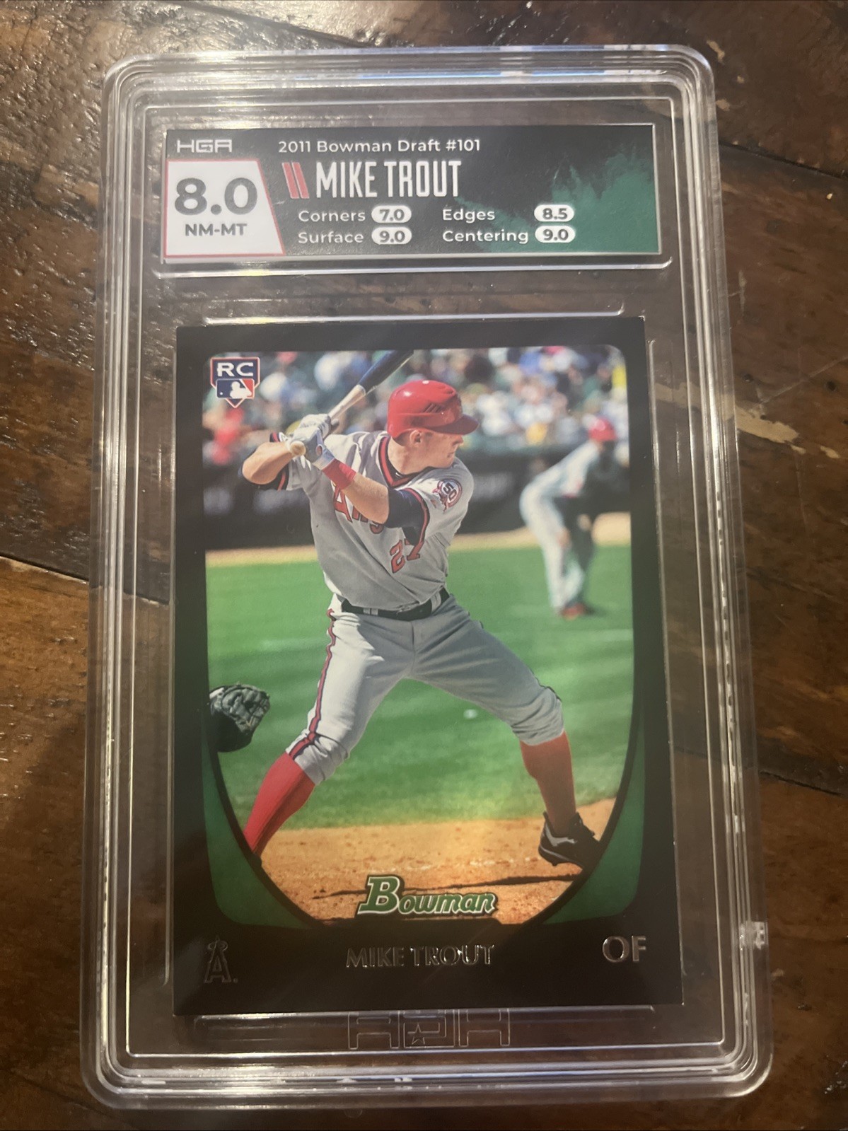 2011 Bowman Draft Picks & Prospects - Mike Trout #101 (RC)