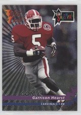 1993 Wild Card Stat Smashers Garrison Hearst #ESS-75 Rookie RC 6f8. rookie card picture