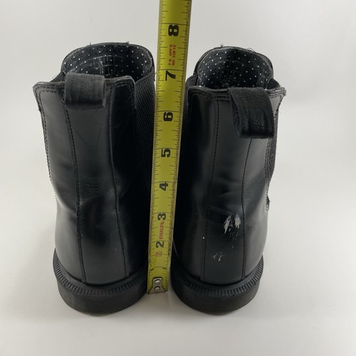 Dr. Martens Doc Flora Chelsea Boots Damengröße 8 schwarz Glattleder zum Überziehen - Bild 7 von 11