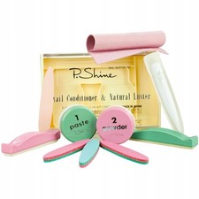 P.shine Japanese Manicure Kit - Nail Strengthener and Growth Set - Nail Harde...