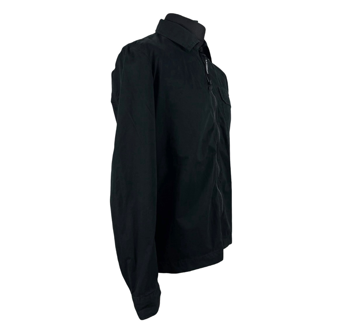 C.P. Company Overshirt L Black Authentic Cotton Jacket Luxury Preloved CP  VIP image 9