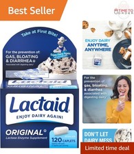 Lactose Intolerance Pills Dairy Relief Caplets 9000 Enzyme Digest