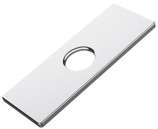 6.3IN Sink Faucet Hole Cover, Deck Plate Escutcheon - Sink Hole Cover, Plumbi...