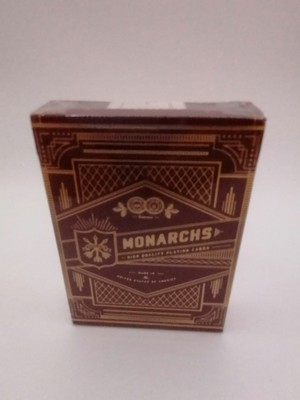 Theorie 11 Monarchen Luxus Spielkarten - rot