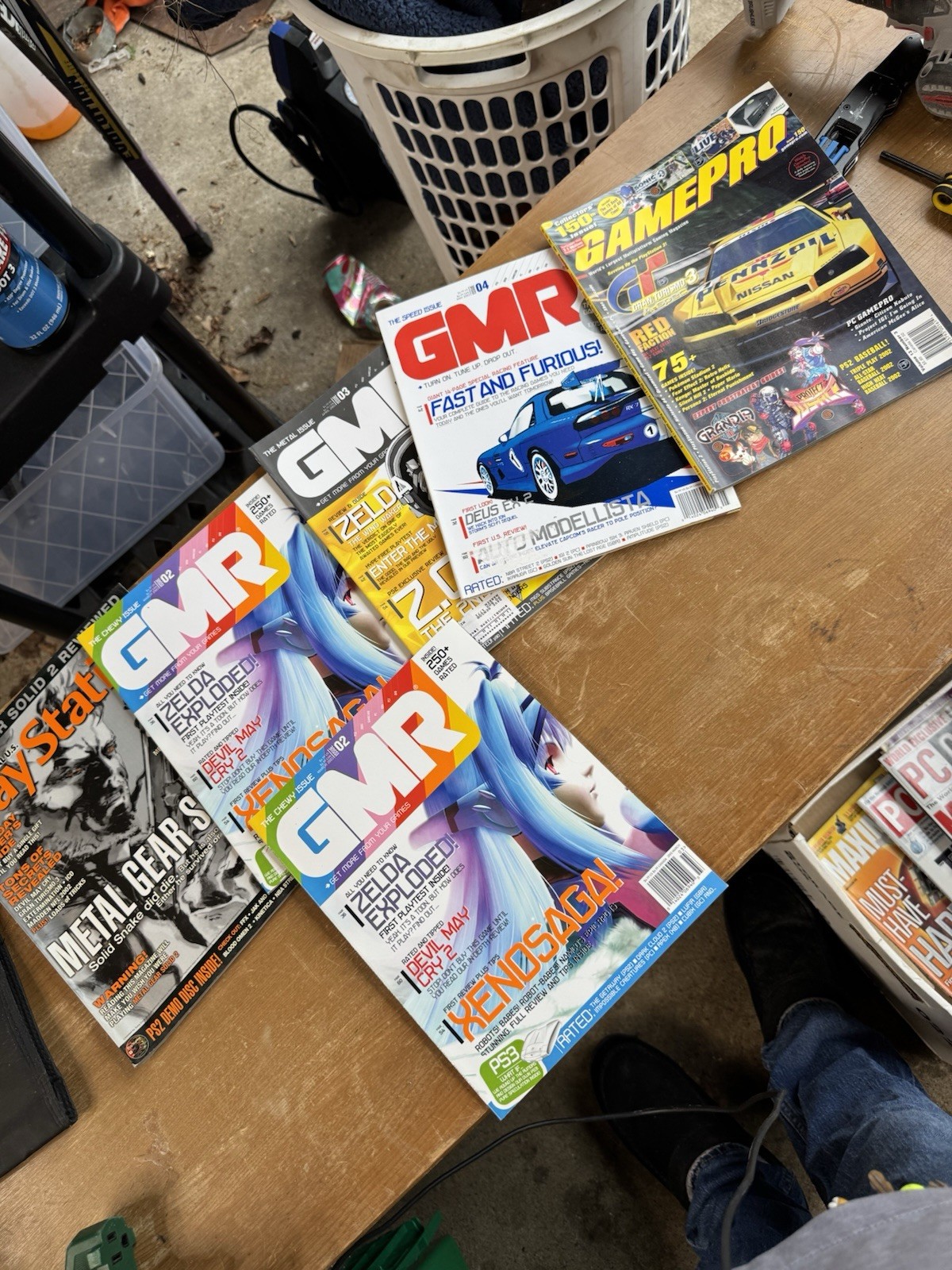 Lot of Vintage Game Magazines 2000s GMR