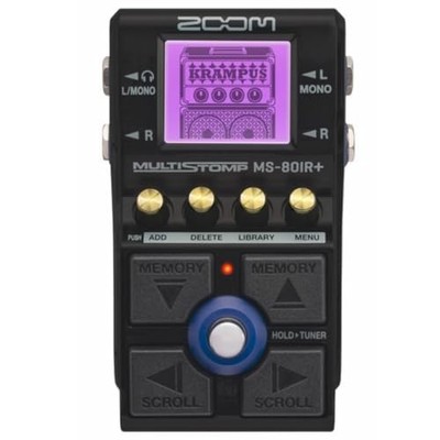 ZOOM MS-80IR Plus Gitarrenverstärker Kabine IR-Simulator Effektpedal schwarz neu