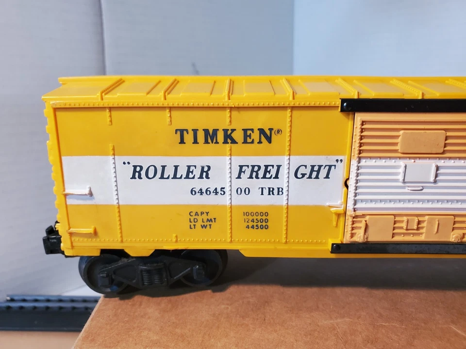 Vintage 1957 Lionel 6464-500 Timken Boxcar O Gauge Type IIA Body Var B(?) - Image 2 of 4