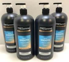 TRESemme Silky Smooth Shampoo +Argan Oil Blend, 39oz Pump Bottles, Pack of 4