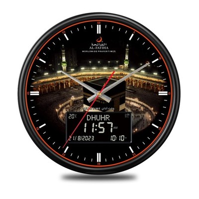 Azan Clock, LED Muslim Prayer Clock, Athan Wall Clock, Read Home/Office/Mosqu...