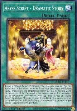 YuGiOh Abyss Script - Dramatic Story PHHY-EN064 Common Englisch Neu 1st