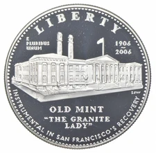 2006-S Proof Old San Francisco Mint  Commemorative Silver Dollar $1