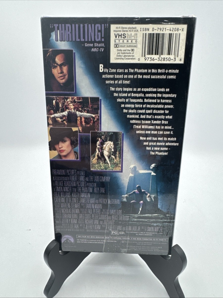 The Phantom (VHS, 1996) for sale online | eBay
