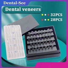 Dental Veneers kit Composite Resin Mold Light Cure Anterior Teeth Whitening
