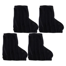 2 Pair Ice Skate Guards Sock Elastic Shoes Covers Hockey Accessories