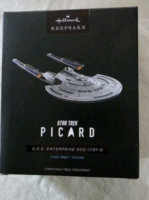 SDCC 2025 Exclusive -  Hallmark  STAR TREK PICARD - U.S.S ENTERPRISE-G  ORNAMENT