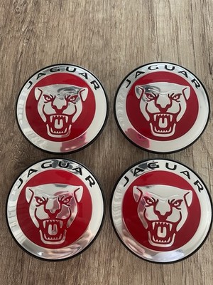 Jaguar Nabendeckel Kappen Hup Cap Emblem Abdeckung Felgen Original