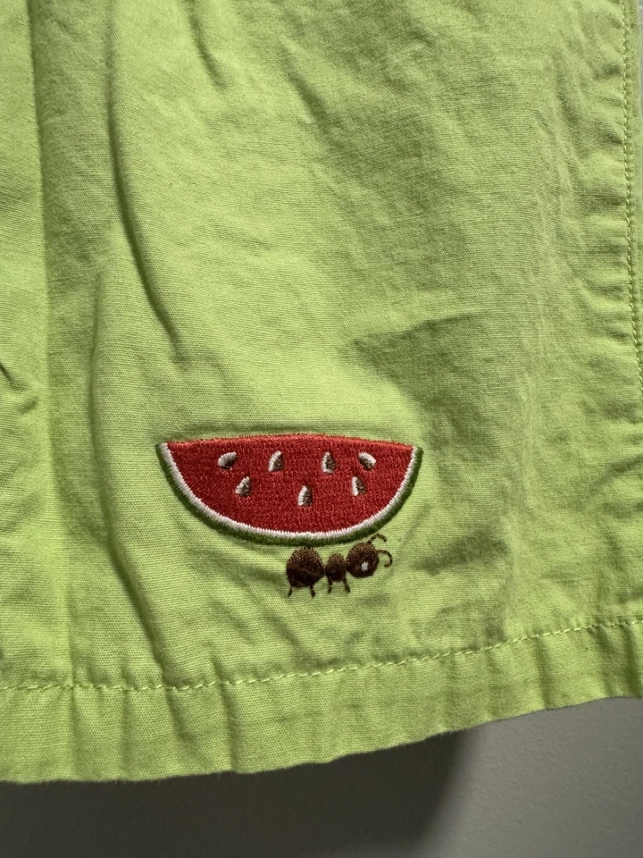 Pantalones De Colección Gymboree 18-24 Meses Dulce Sandía Verde Foto 3 de 4