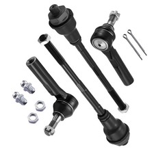 4PCS ES3609 ES3488 Front Inner/Outer Tie Rod Ends Kit Compatible with GMC Sie...