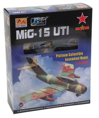 Easy Model 1:72 Scale MiG-15UTI Midget Polish Air Force Model Kit (US IMPORT)