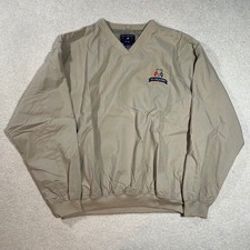 Port Authority Windshirt Mens L Tan Village M...