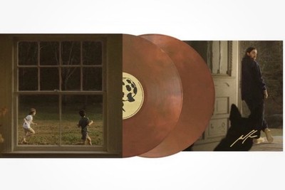 SIGNED. NOAH KAHAN - THE GREAT DIVIDE AMERICAN RUST VINYL LP w/ SIGNED INSERT 