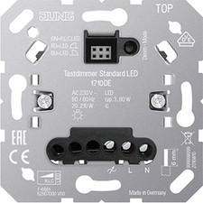 Jung LED-Tastdimmer 1710 DE Dimmer 1710DE LED-Tastdimmer