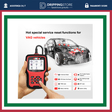 SCANNER OBD2 PROFESSIONALE ANCEL VD700 PER VW AUDI SKODA SEAT OIL EPB SAS TPMS