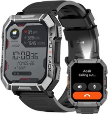 Military Smart Watch for Men(Call Receive/Dia...