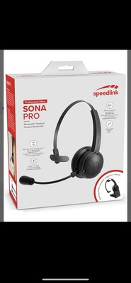 Speedlink Sona Bluetooth Headset mit Mikrofon und Rauschunterdrückung