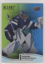2021 Upper Deck Allure Rainbow Green Blue 282/299 Andrei Vasilevskiy #R-89 7wp