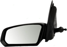 Driver Manual Remote Side Door Mirror Textured for 2003-2007 Ion Sedan 22726678