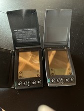 2 Untested Palm III xe Black With Case a Grey Reconditioned Device No Cords