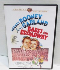 BABES ON BROADWAY DVD WARNER ARCHIVES 1941 MUSICAL JUDY GARLAND MICKEY ROONEY