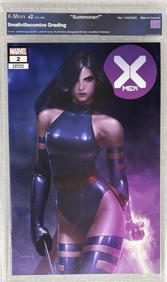 X Men #2 Jeehyung Lee Exclus Unknown Comics Var Psylocke Rare LowPrint SVG 9.8