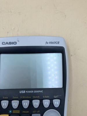 Casio Fx-9860gii SD 64kb USB Power Graphic Graphing Calculator