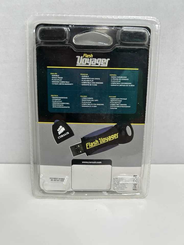 Corsair 128GB Flash Voyager - Durable Shockproof New Retail PKG - Image 2 of 2
