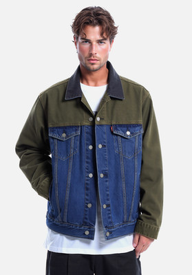 Levi's Herren  Trucker Jeansjacke two tone Denim Gr.M